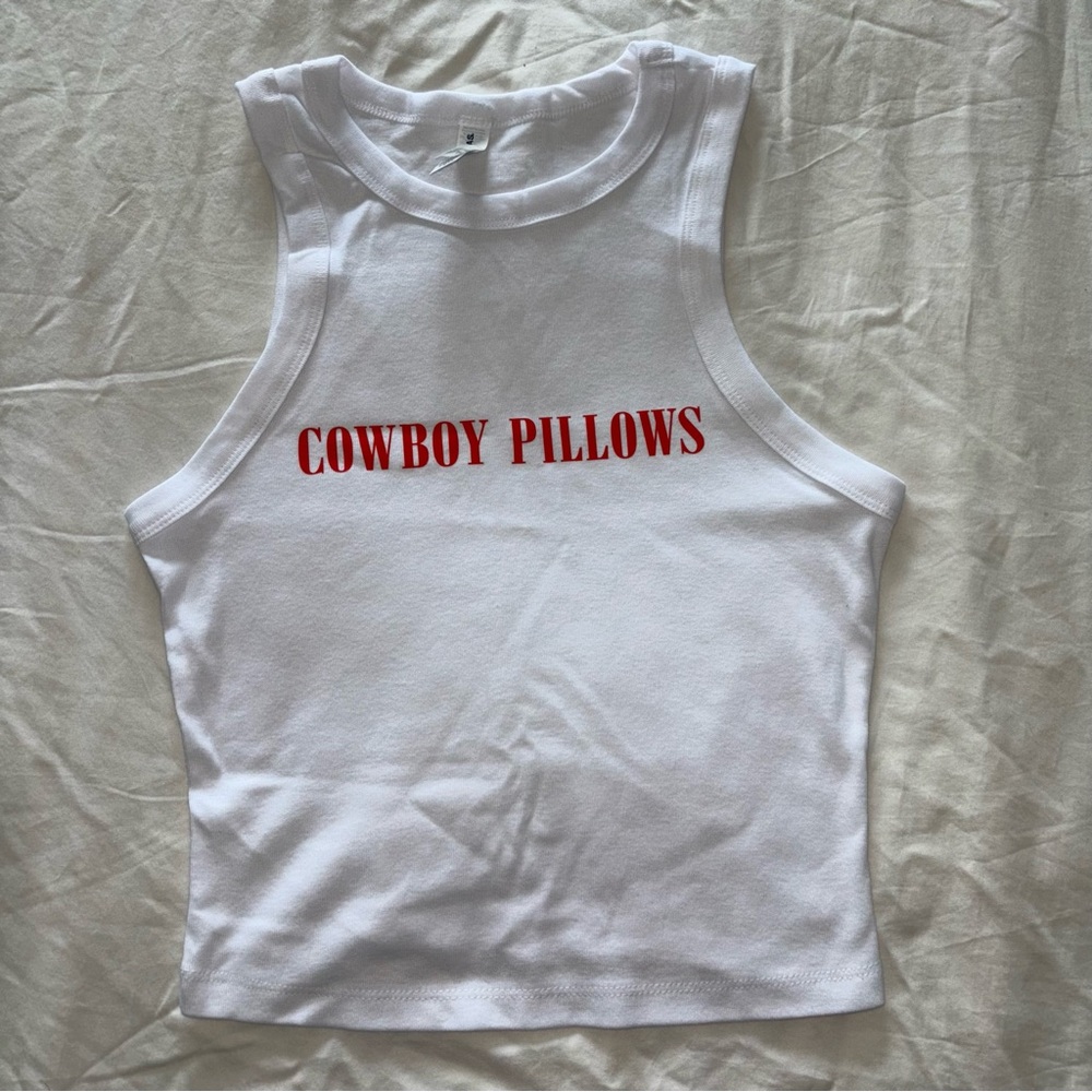 “Cowboy Pillows” tank top